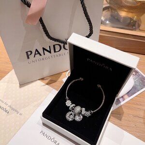 Pandora star and moon bracelet